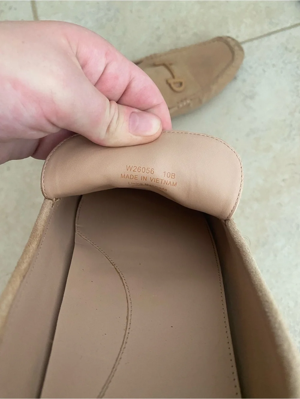 Cole Haan Tan Suede Bit Loafers